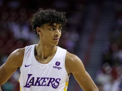 Former Spartan Max Christie goes off for 25 points in summer league action for the Los Angeles Lakers