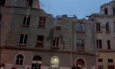Russia-Ukraine war live: six die in missile strike on Lviv – as it happened