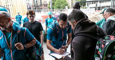 Australian Cricket team complain noisy roadworkers outside Leeds city centre hotel are keeping them awake