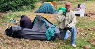 'I got into monkey dust and lost everything' Plumber living in a tent after losing his home and job due ravages of drug