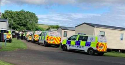 East Lothian police and paramedics swoop on holiday park in huge emergency response