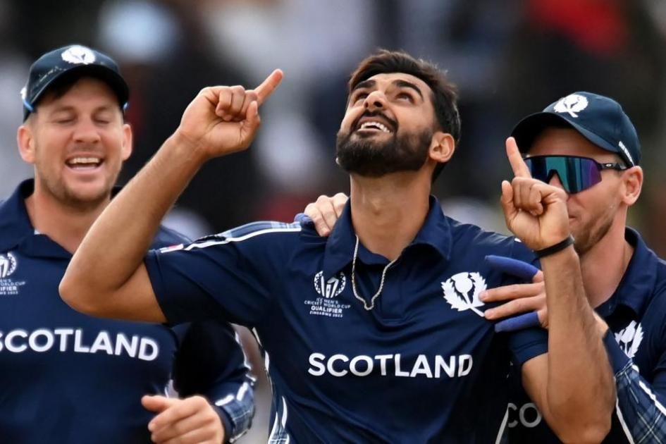 Scotland team battle to secure spot in the Cricket…