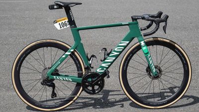 Hulk-like sprinting deserves a green bike - Jasper Philipsen's Canyon Aeroad CFR is a marvel