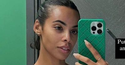 Rochelle Humes rebrands herself 'wifeager' after asking 'who am I?' alongside gorgeous bikini snap