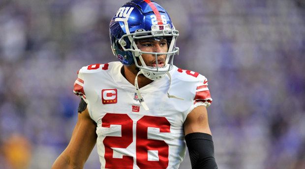 James White implores New York Giants to sign Saquon Barkley