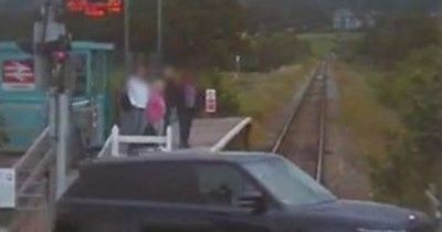 Man's 'moment of madness' as he drives straight into path of train at level crossing