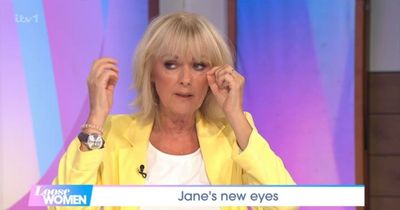 Loose Women's Jane Moore shows off new eyelids after cosmetic surgery procedure