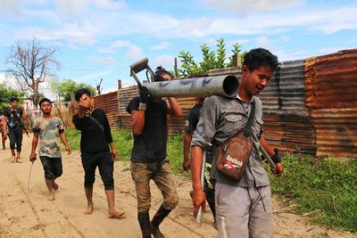 Myanmar junta, rebels dispute deaths in rocket attack