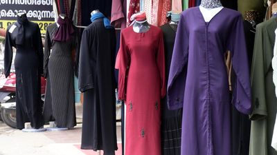 Black is more than just a colour in purdah market in Kerala