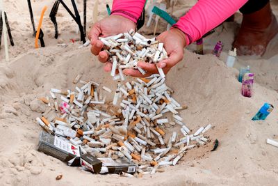 Beach Cleanup: Israeli Volunteers Remove 15,000 Cigarette Butts
