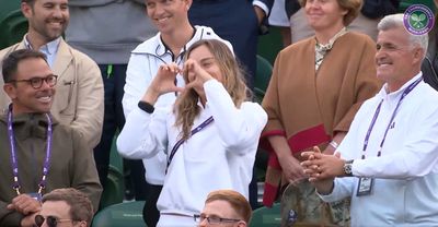 Stefanos Tsitsipas and Paula Badosa, who are dating, had the most adorable Wimbledon exchange