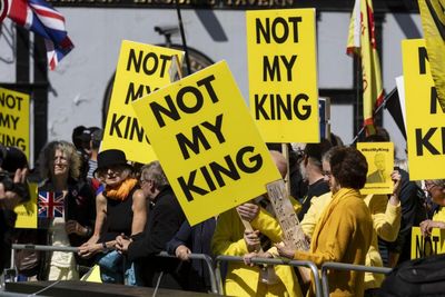 IN PICTURES: Protesters target King Charles ceremony in Edinburgh