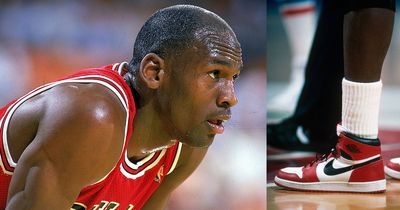 Michael Jordan was fined $5000 for every NBA game due to Nike sponsorship violation