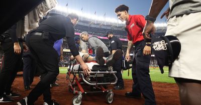 New York Yankees coach 'praying' for cameraman hospitalised after being hit by pitch