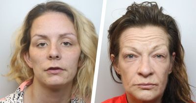 Two women jailed after venturing into town centre they were BANNED from