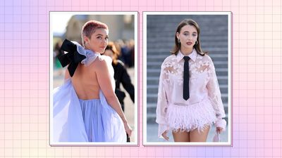 This adorable Florence Pugh and Emma Chamberlain cute matching outfit moment is everything
