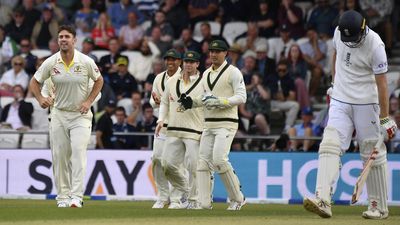 Marsh century powers Australia to 240-5 at tea in 3rd Ashes test