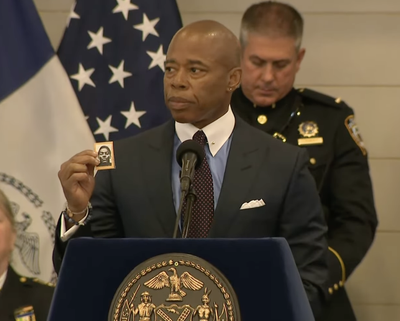 NYC Mayor Eric Adams accused of doctoring photo of police officer friend killed in the line of duty