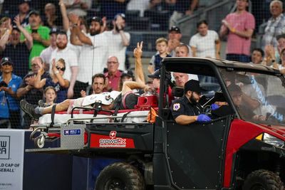 Cameraman injured at Yankee Stadium by wild throw has an orbital fracture