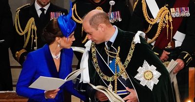 Kate Middleton giggles with Prince William in rare PDA moment during Scottish Coronation