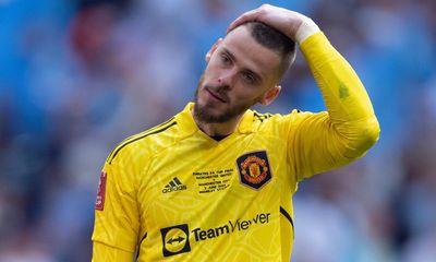 David de Gea’s long Manchester United career may be drifting towards its end