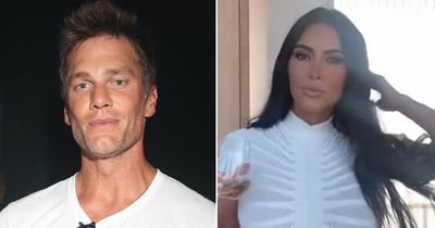 Kim Kardashian and Tom Brady were 'super flirty' and danced the night away at beach party