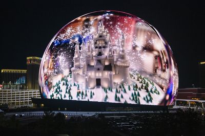 Las Vegas just unveiled its new $2.3 billion spherical entertainment venue