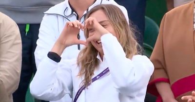 Wimbledon star giggles as she details sex dream she had about tennis pro boyfriend