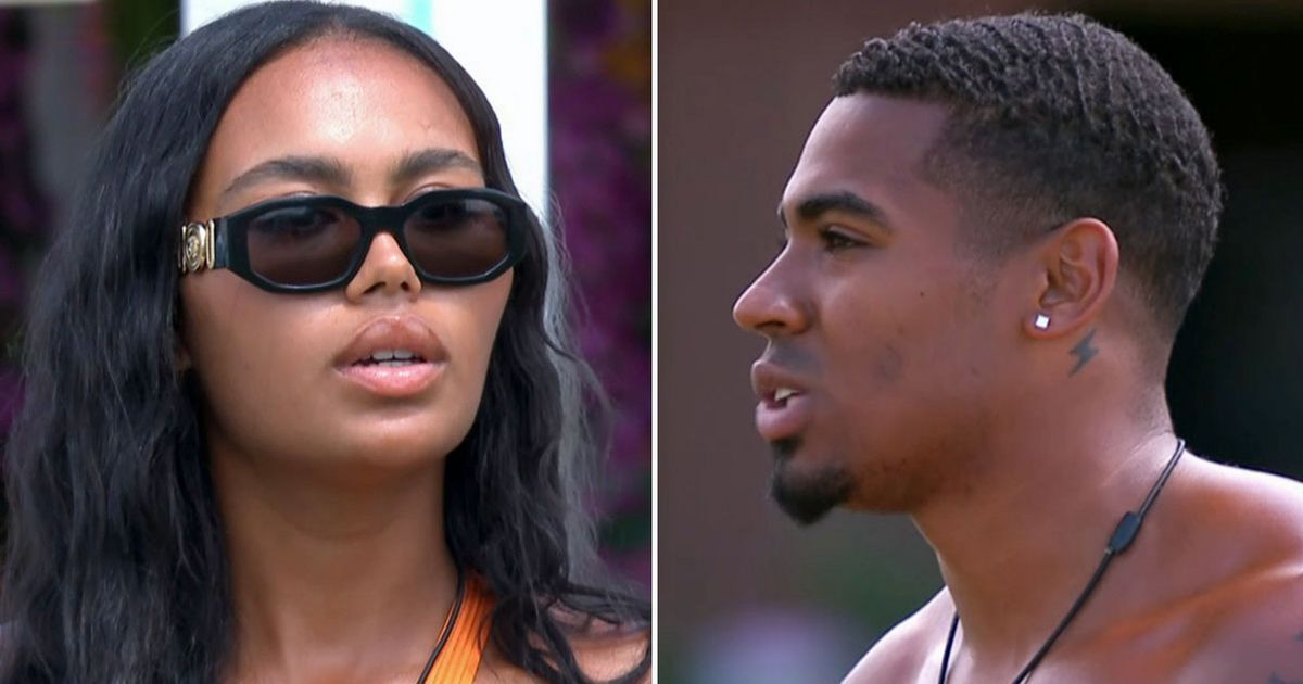 Love Island's Ella and Tyrique dash reunion hopes in…