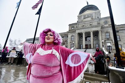 Transgender woman, bookstore, teacher sue over Montana law banning drag reading events