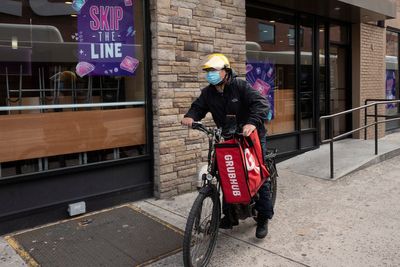 Food delivery services sue NYC over minimum pay rates for app-based workers