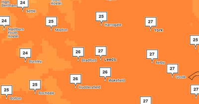 Leeds weather forecast on Friday as 3-day heat warning issued for city