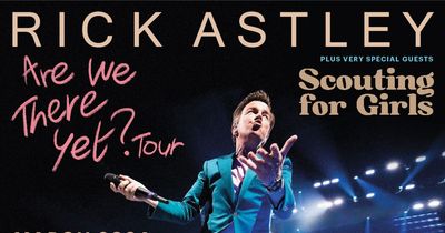 Rick Astley Belfast SSE Arena gig announced for 2024