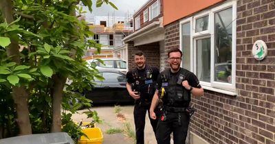 Police swoop on home after reports of woman screaming, and walk away laughing