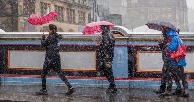 Edinburgh issued thunderstorms yellow weather warning after 'mini heatwave'