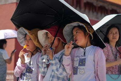 Chinese cities open air raid shelters for heat relief as extreme temperatures lead to deaths