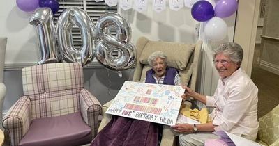 Joy for 'much-loved' mum as she celebrates her 108th birthday with surprise party