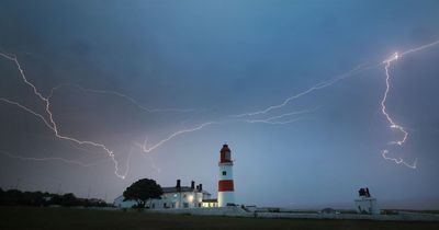 Met Office weather warning issued for thunderstorms and heavy showers in the North East