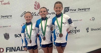 Lanarkshire dance school jubilation as three youngsters win bronze for Scotland at Dance World Cup