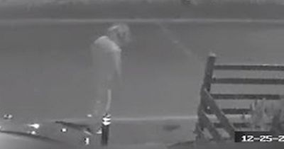 Blundering killer was caught on camera dropping gun as he revealed his identity