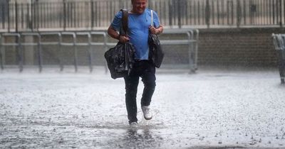 Met Office issues thunderstorm warnings for parts of the UK this weekend