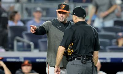 Orioles manager Brandon Hyde was bizarrely thrown out by ump with his team up 14-0