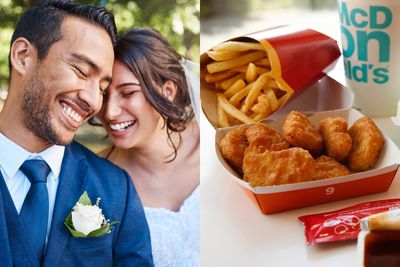 Bride on a budget? McDonald’s is offering couples a $200 wedding package