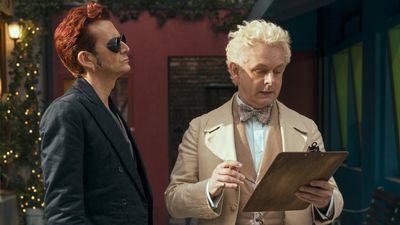 Neil Gaiman has already plotted out Good Omens season 3, thanks to Terry Pratchett