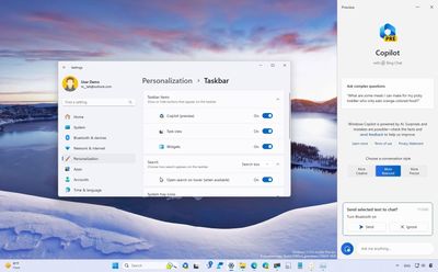 Windows 11 Copilot: Getting started interacting with the chatbot (preview)