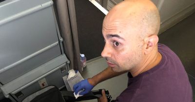 Man forced to clean up blood on Air France flight given water bottles as compensation