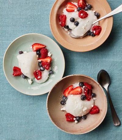 Ravneet Gill’s recipe for whipped lemon jelly