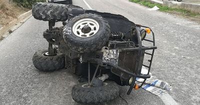 Scots teenager dies in horror quad bike crash in Greece as pal hurt