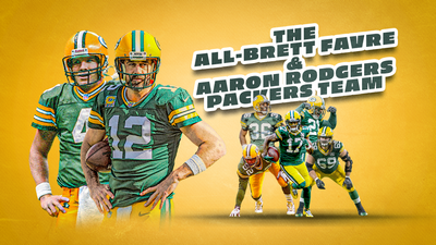 The All-Brett Favre and Aaron Rodgers Green Bay Packers team