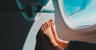 Man's mayonnaise revenge on plane passenger who rested bare feet on his armrest